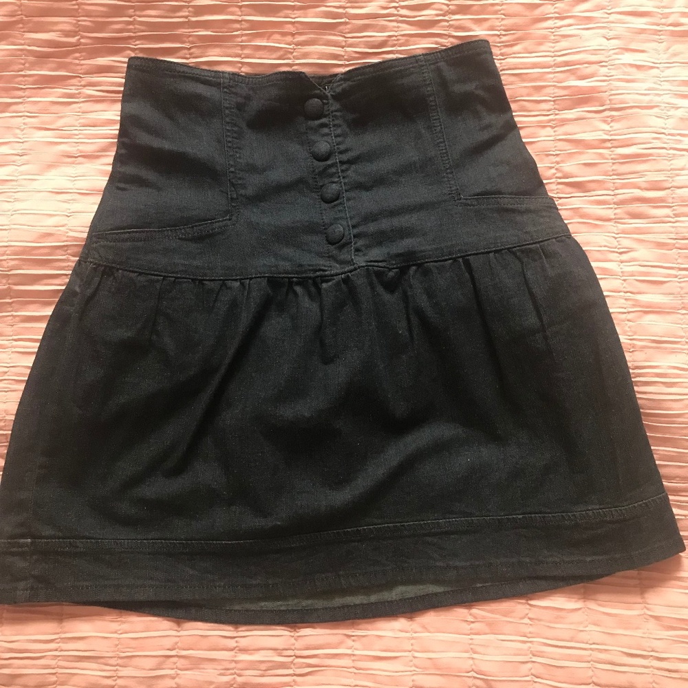 Guess jean mini skirt
